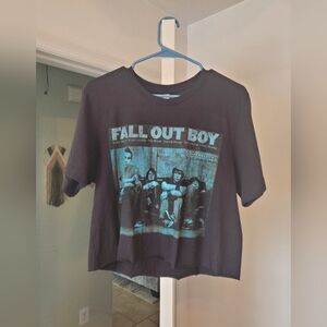 Fall Out Boy Cropped Tee